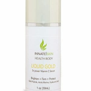 Gold Vitamin C Serum By Innate Skin with Gold Peptides, Hyaluroic Acid and Artic